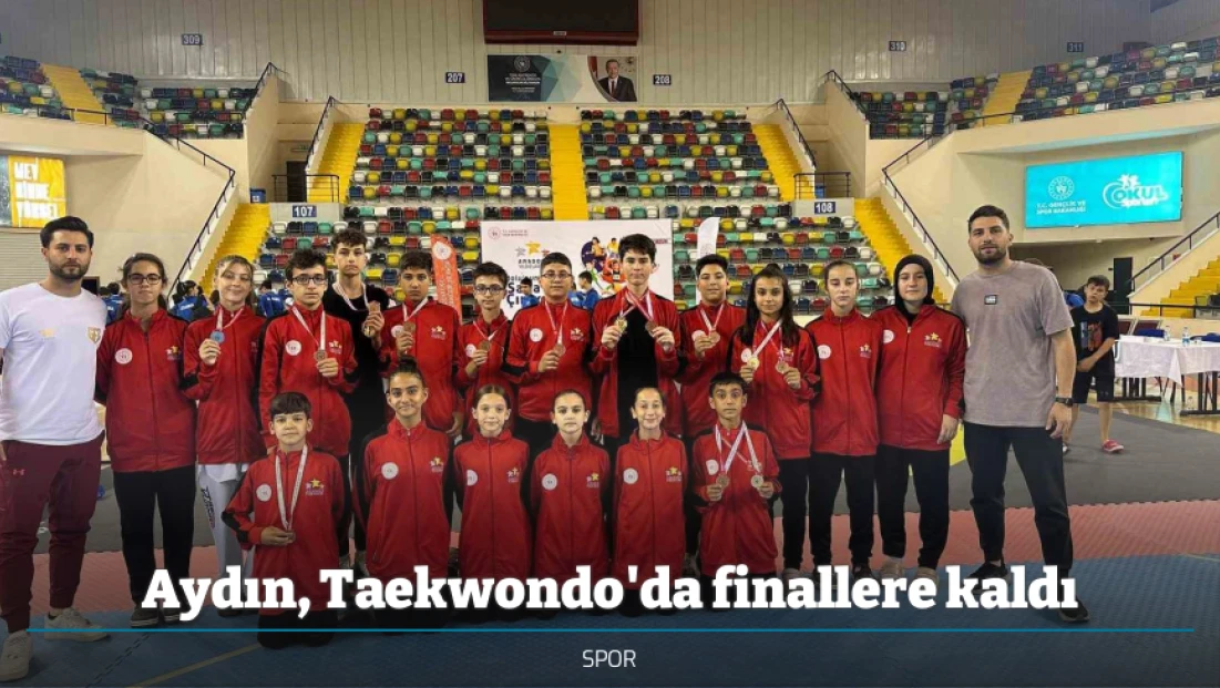 Aydın, Taekwondo'da finallere kaldı