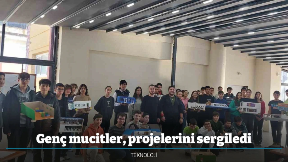 Genç mucitler, projelerini sergiledi