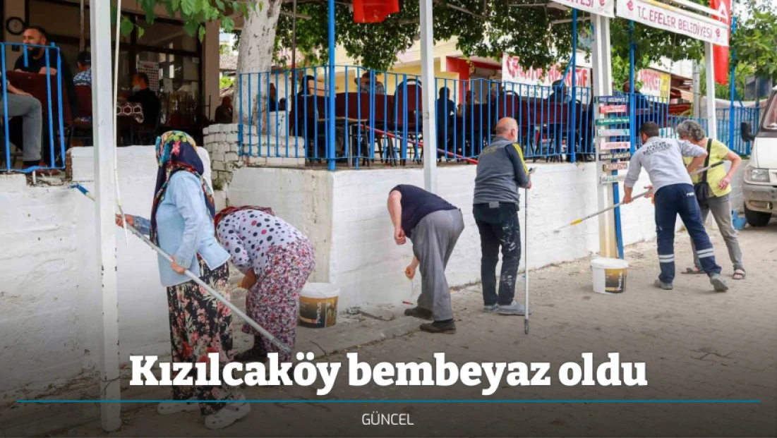 Kızılcaköy bembeyaz oldu