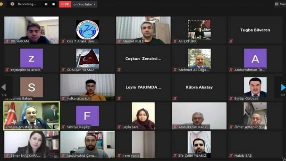 19. Kıraathane Söyleşileri gerçekleştirildi