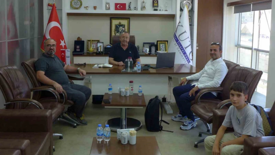 Adü Teknokent Bünyesindeki Çalışmalar Kuto Başkanı Akdoğan'a Tanıtıldı