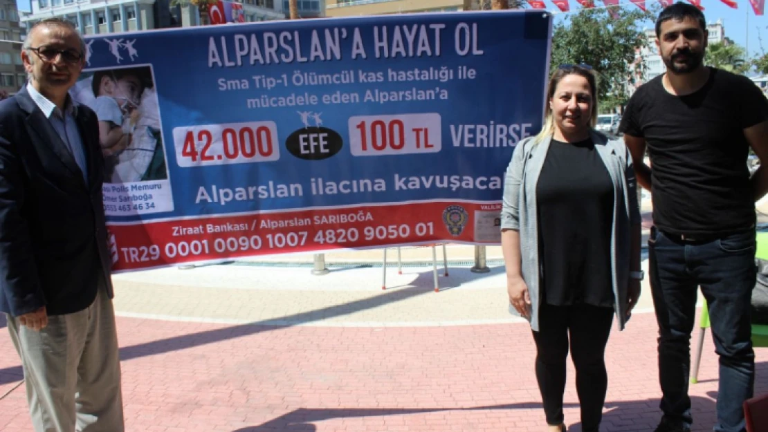 Alparslan'a bir destek de Nazilli Sınav Koleji'nden