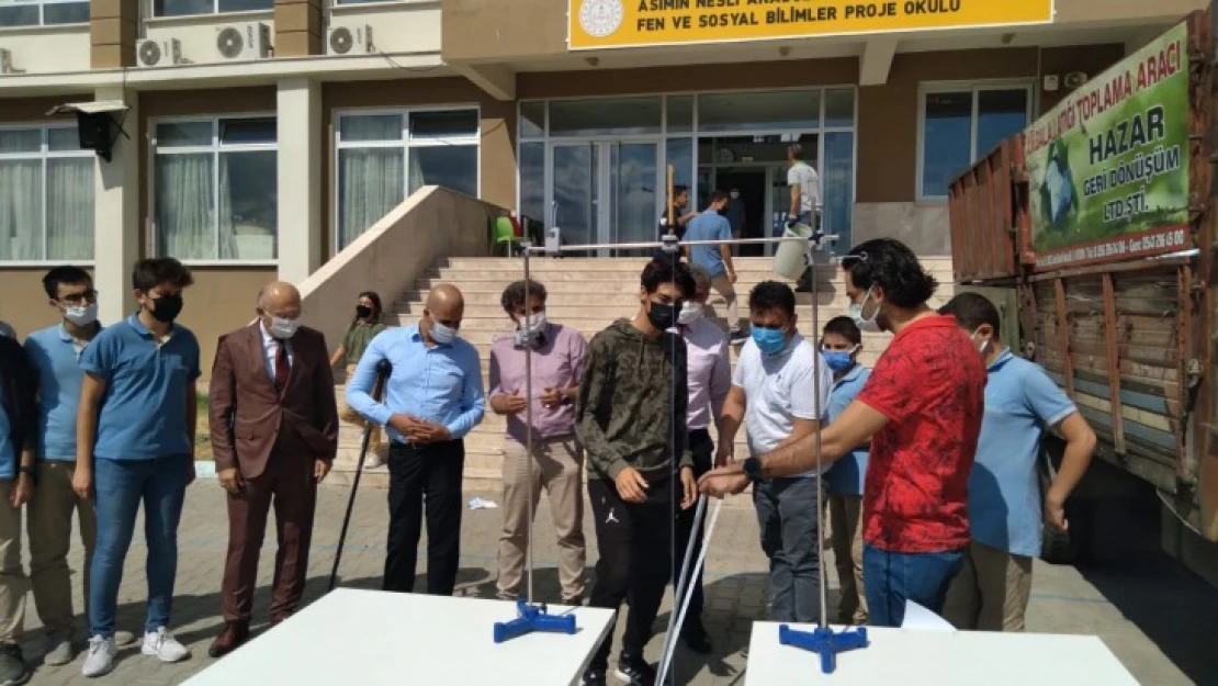 Asımın Nesli öğrencilerinden 'Ekinoks Farkındalığı' etkinliği