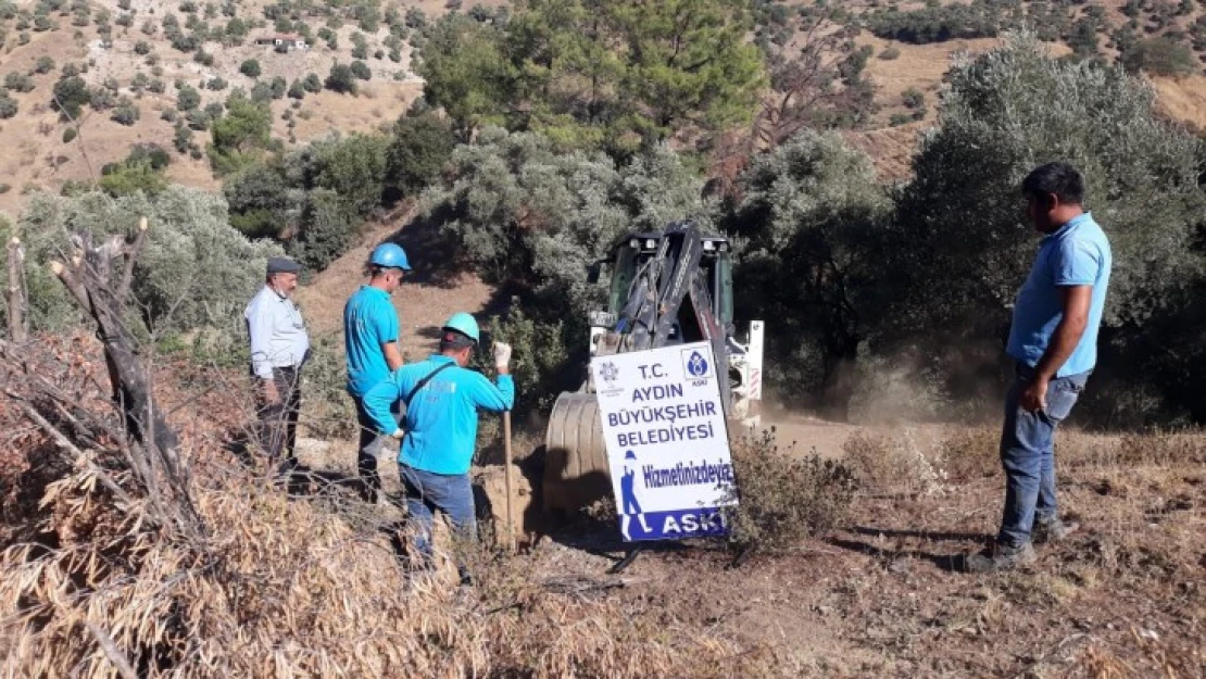 ASKİ çalışıyor, Aydın'ın altyapısı güçleniyor