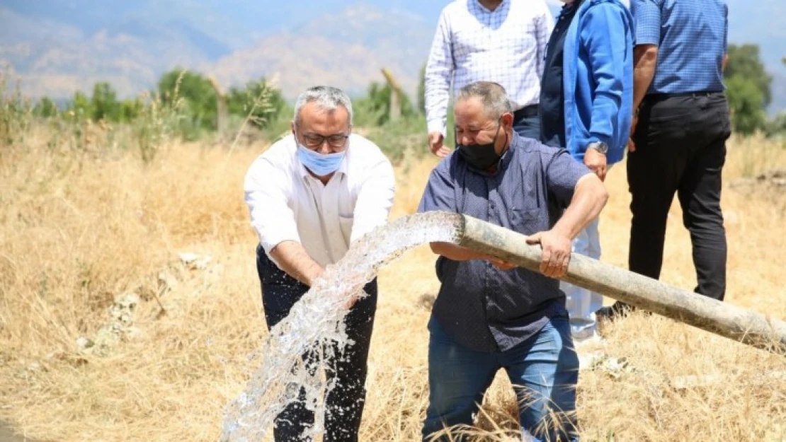 ASKİ, çiftçilerin imdadına yetişiyor