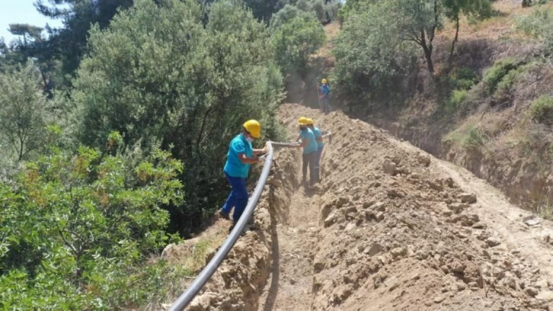 ASKİ'den İncirliova'ya içme suyu hattı