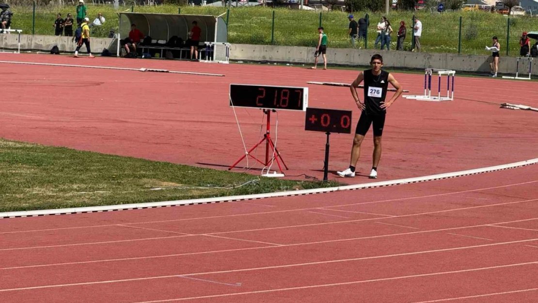 Atletizm şampiyonasında Aydınlı sporcular göz doldurdu