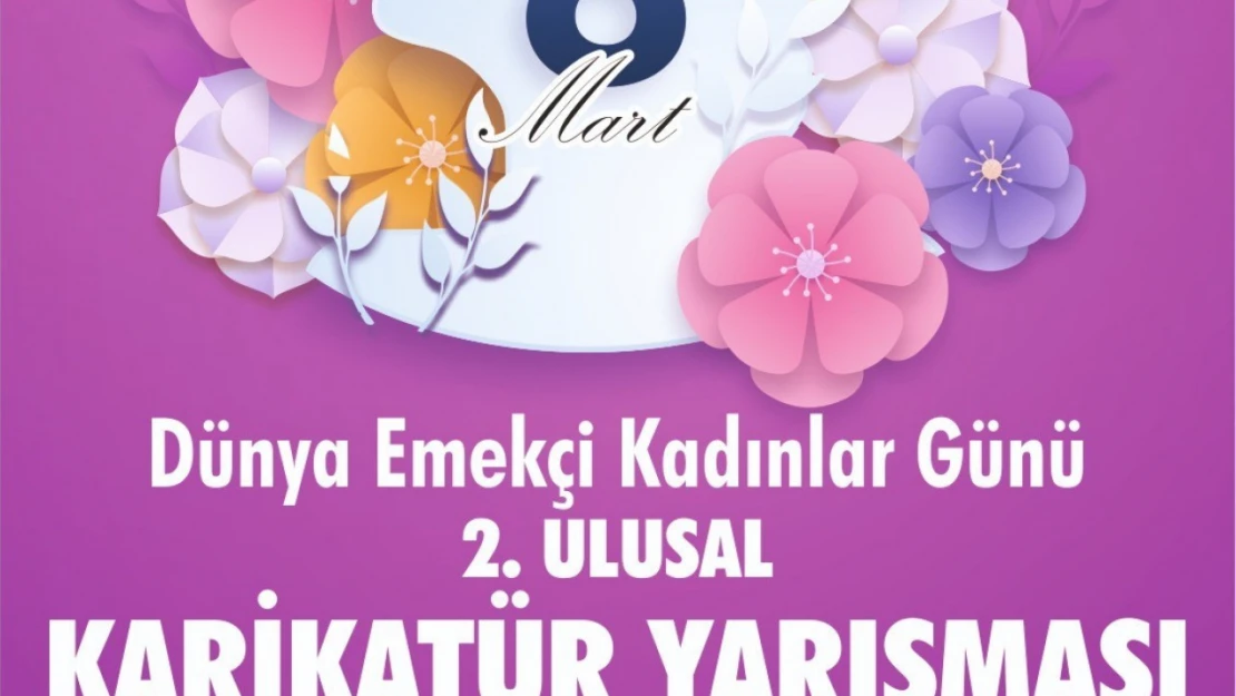 Aydın Büyükşehir, 2. Ulusal Emekçi Kadınlar Karikatür Yarışması düzenliyor