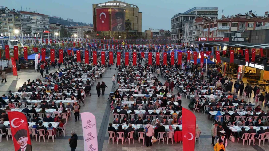 Aydın Büyükşehir Belediyesi 225 noktada iftar çadırı kuruyor