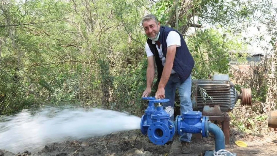 Aydın Büyükşehir Belediyesi, binlerce dönüm tarım arazisini sulayacak