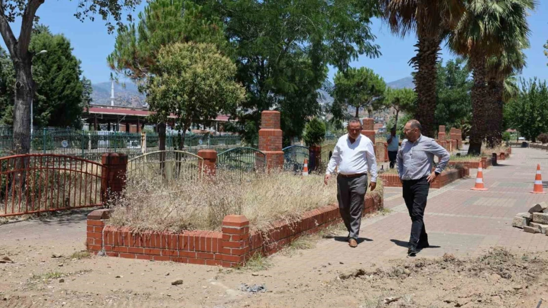 Aydın Büyükşehir'den Nazilli Yeşil Mahalle'de altyapı çalışması