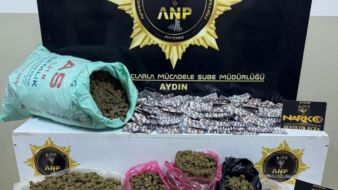 Aydın'da 10 kilogram uyuşturucu yakalandı: 2 kişi tutuklandı