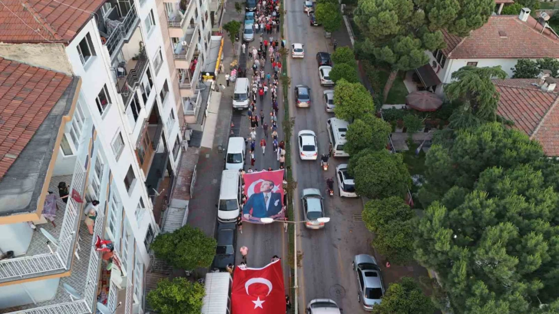 Aydın'da 19 Mayıs kutlamaları fener alayıyla taçlandı