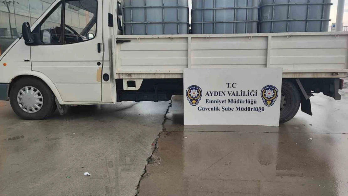 Aydın'da 3 bin litre tağşiş yağ ele geçirildi