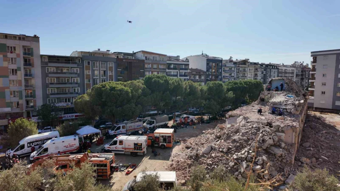 Aydın'da 7 büyüklüğünde deprem tatbikatı gerçekleştirildi