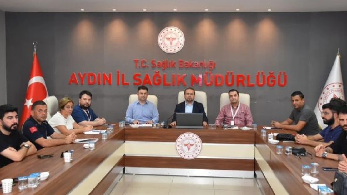 Aydın'da acil sağlık hizmetleri değerlendirildi