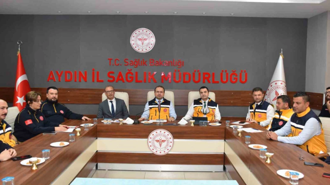 Aydın'da acil sağlık hizmetleri değerlendirildi