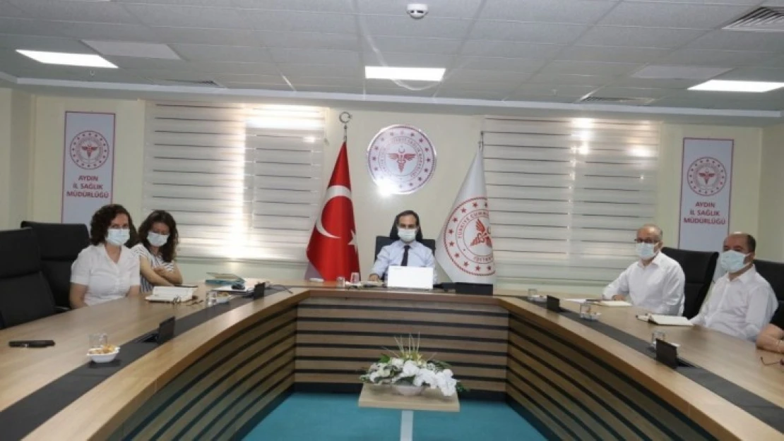 Aydın'da aşı takvimi ele alındı