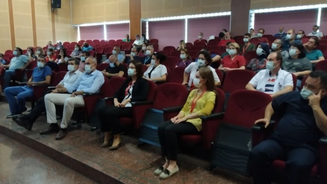 Aydın'da hastane personeline yangın eğitimi verildi