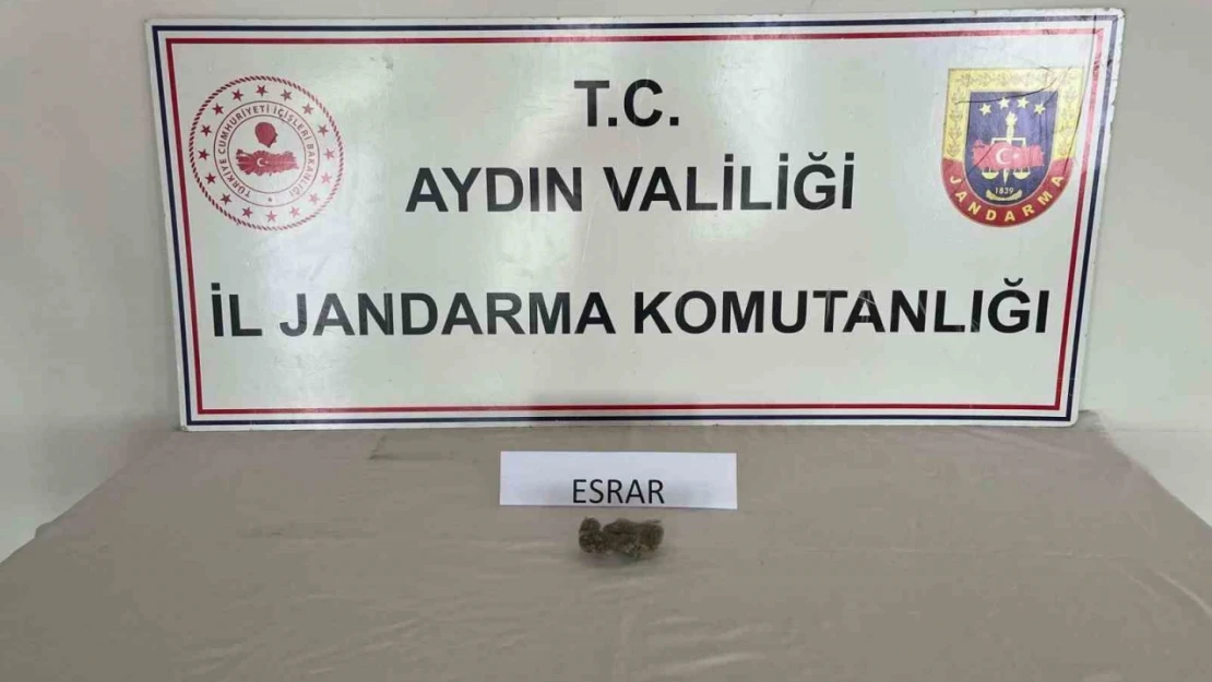 Aydın'da jandarma ekipleri uyuşturucuya geçit vermiyor