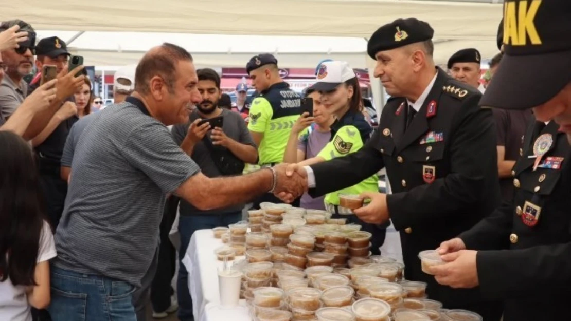 Aydın'da Jandarma şehitleri unutmadı