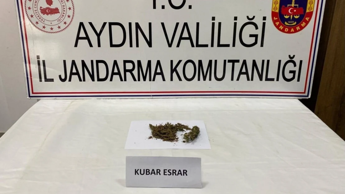 Aydın'da jandarmadan uyuşturucu operasyonu