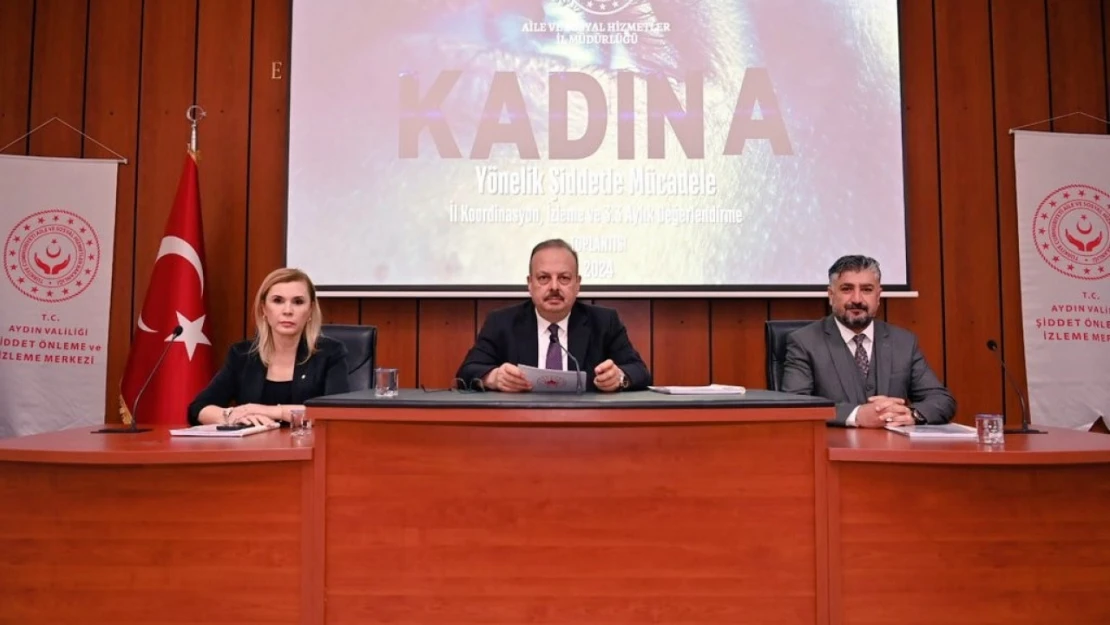 Aydın'da kadına karşı şiddet masaya yatırıldı