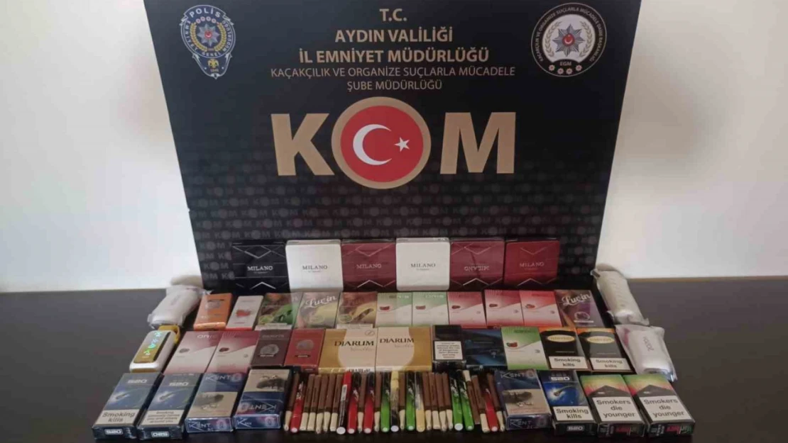 Aydın'da KOM ekipleri kaçakçılığa geçit vermiyor