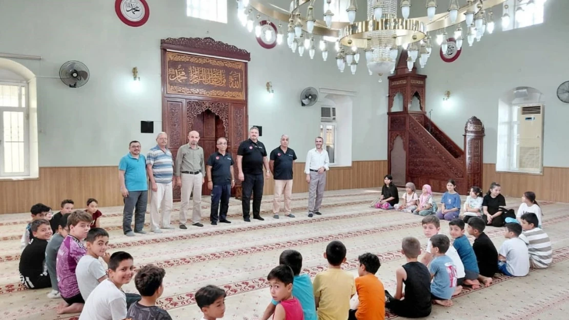 Aydın'da öğrenciler afetlere karşı bilinçlendiriliyor