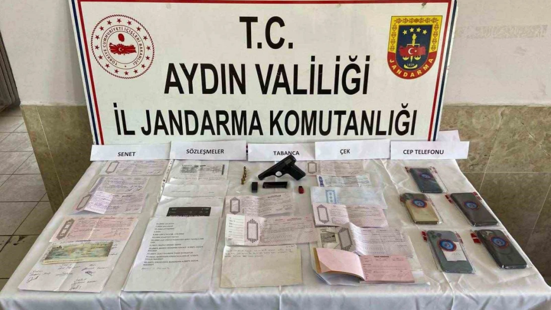 Aydın'da tefecilik operasyonu: 6 gözaltı