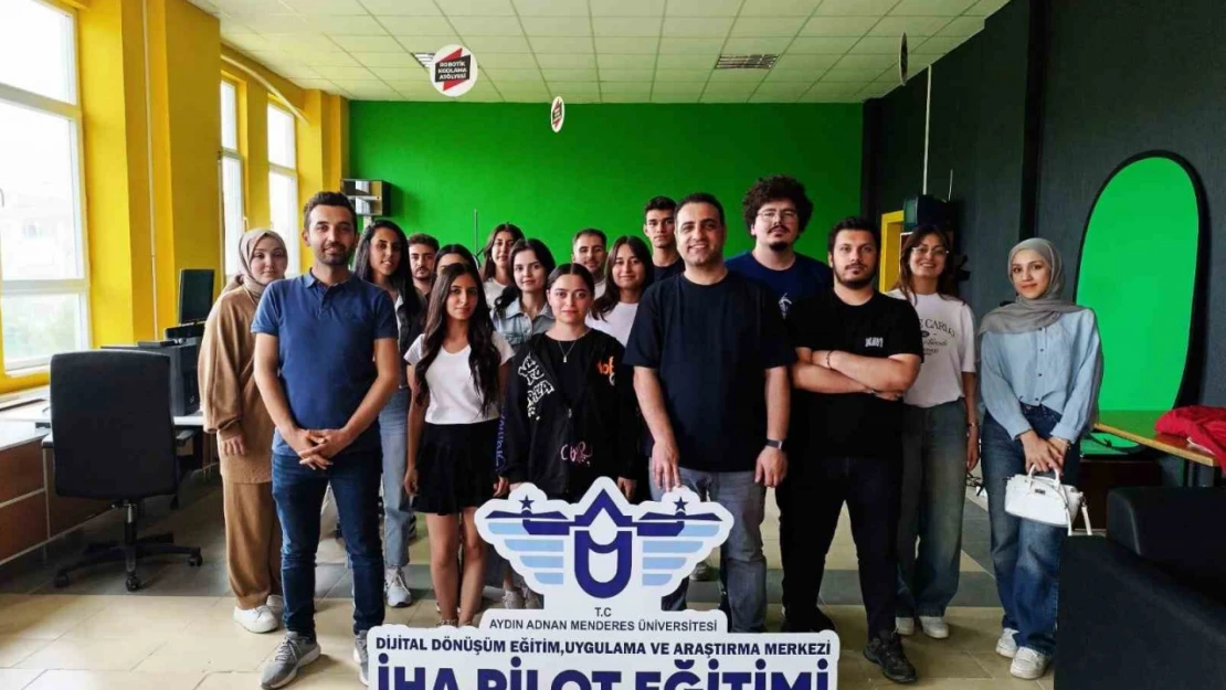 Aydın'da Ticari İHA Pilotları mezun oldu