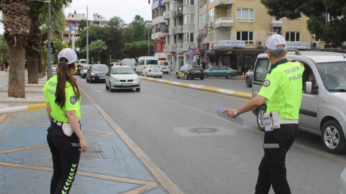 Aydın'da trafik ekiplerinden 'YKS' seferberliği