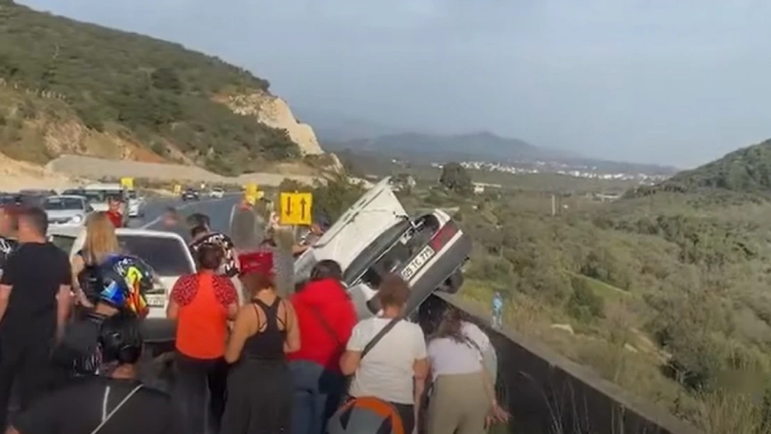 Aydın'da zincirleme trafik kazası: 8 yaralı