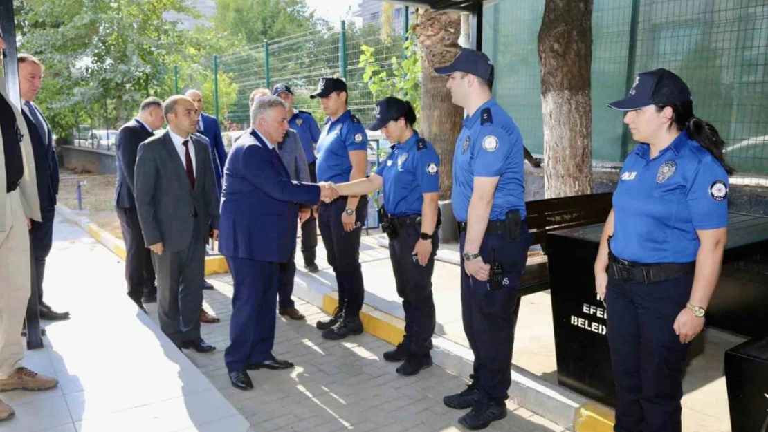 Aydın İl Emniyet Müdürü Erdoğan çalışmalar hakkında bilgi aldı