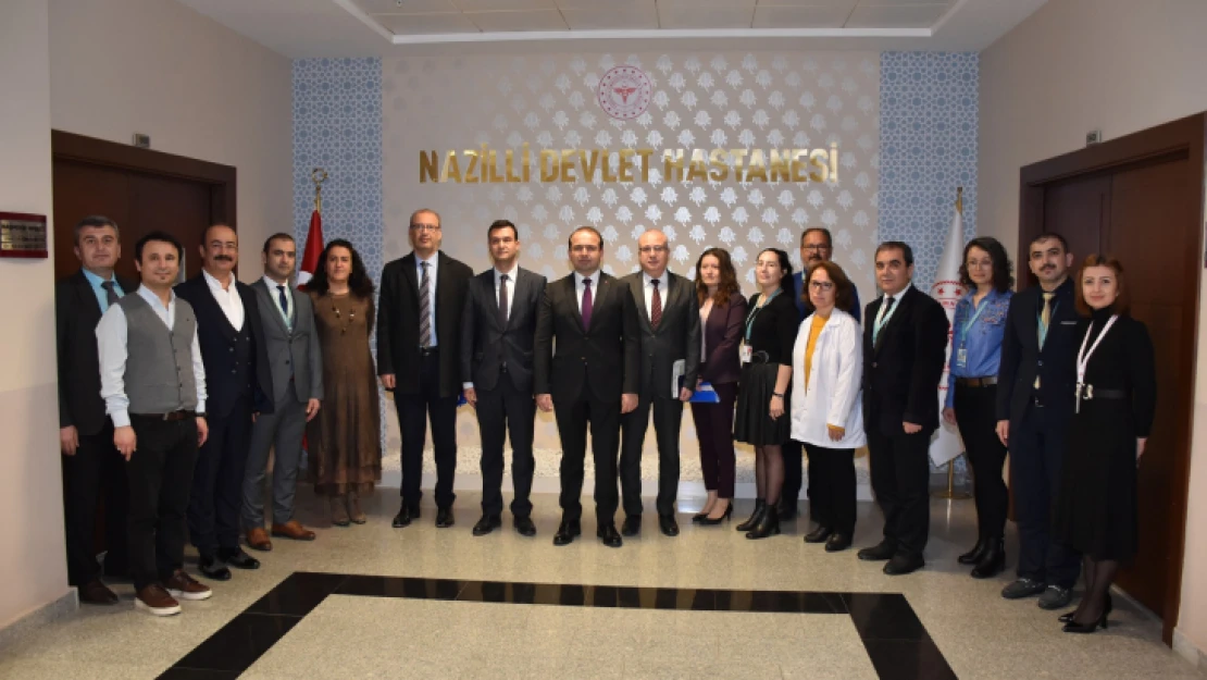 Aydın İl Sağlık Müdürü Şenkul'dan NDH'ye ziyaret