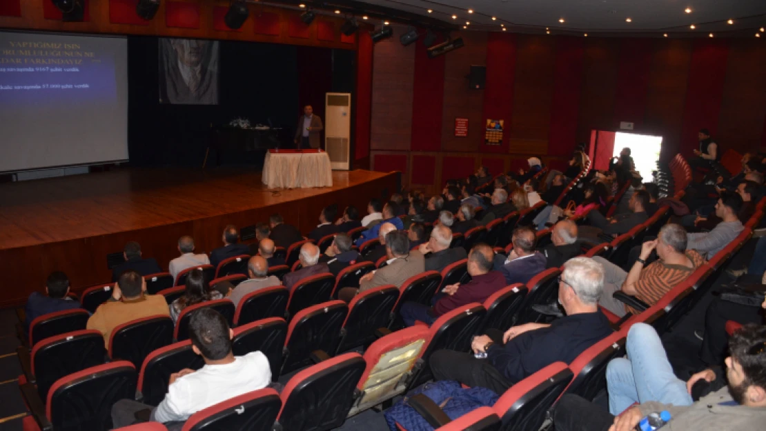 Aydın İMO'dan Nazilli'de deprem semineri