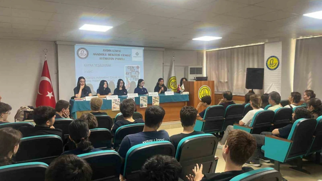 Aydın Lisesi'nde anlamlı panel