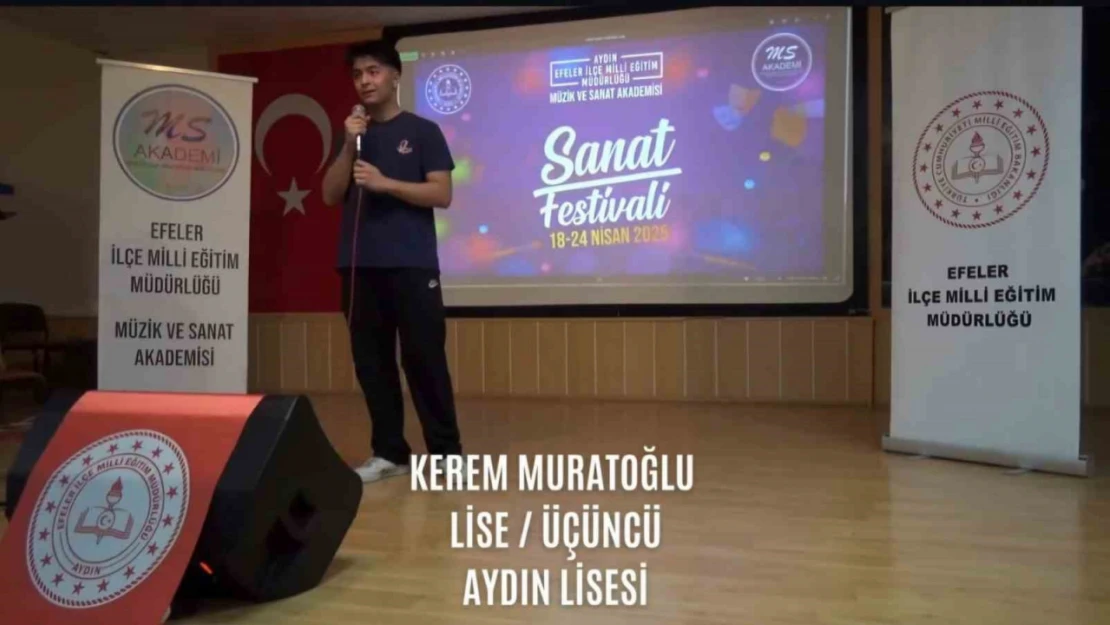 Aydın Lisesi öğrencilerinden 3 derece