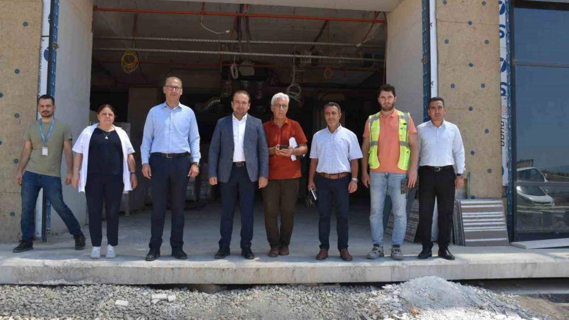 Aydın Şehir Hastanesi'nde çalışmalar devam ediyor