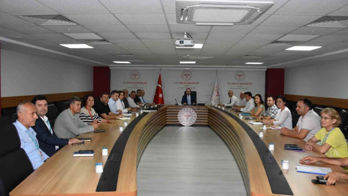 Aydın Şehir Hastanesi taşınma süreci planlama toplantısı gerçekleştirildi