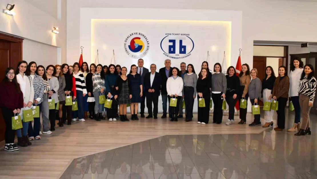 Aydın Ticaret Borsası'nda 8 Mart Dünya Emekçi Kadınlar Günü kutlandı