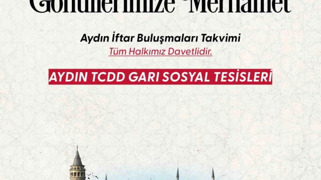 Aydın Vakıflar Bölge Müdürlüğü Ramazan boyunca iftar verecek