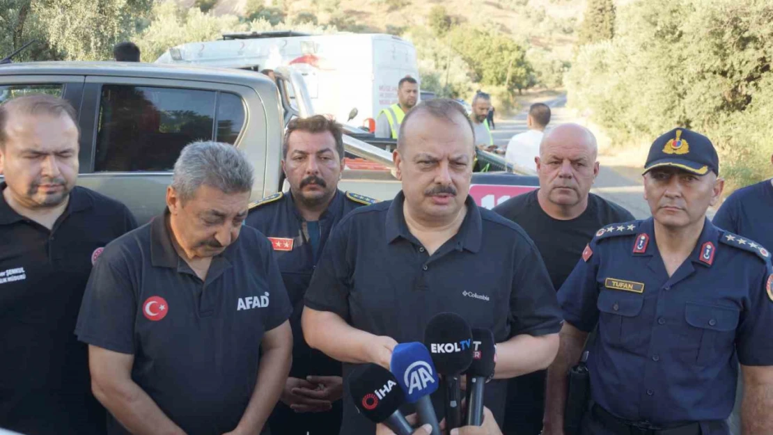 Aydın Valisi Canbolat: 'Yangın kontrol altına alındı'