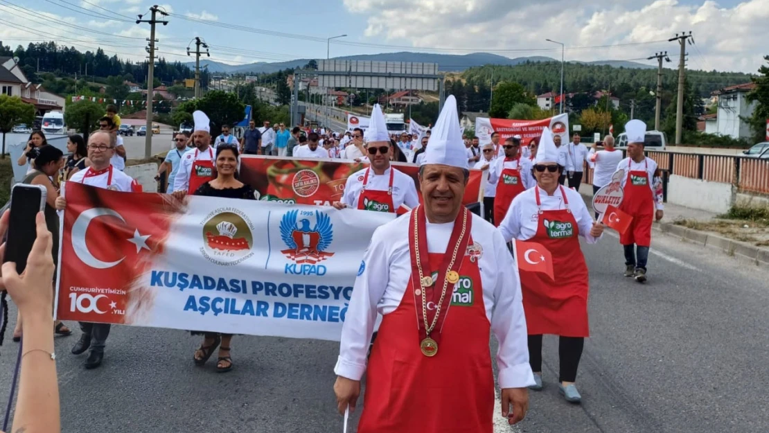 Aydın ve Kuşadası'nın lezzetleri uluslararası festivalde görücüye çıktı