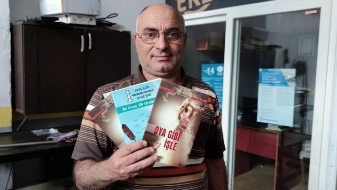 Aydınlı esnaftan pandemide 3 şiir kitabı