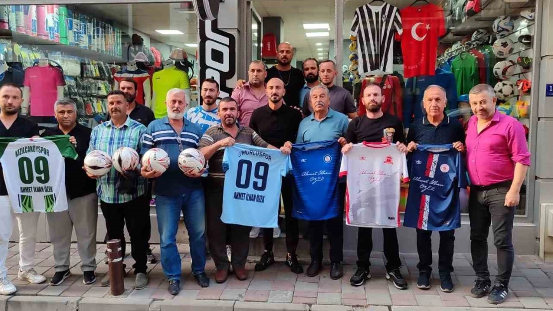 Aydınlı futbolcudan amatör kulüplere can suyu