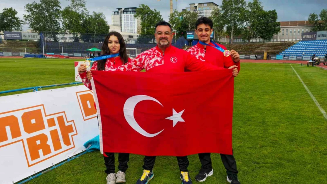 Aydınlı sporcular Bulgaristan'dan başarıyla döndü