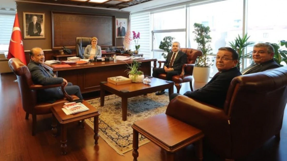 Aydınlı vekillerden Bakan Yanık'a hayırlı olsun ziyareti