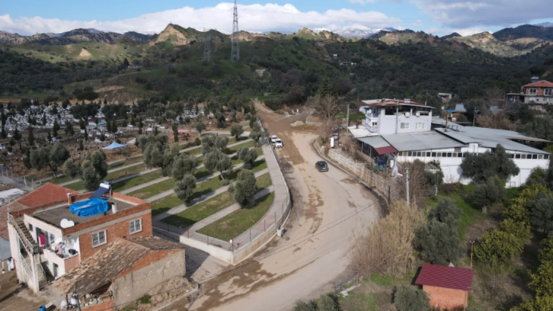 Aydoğdu Mahallesi'nde yol çalışmaları sürüyor