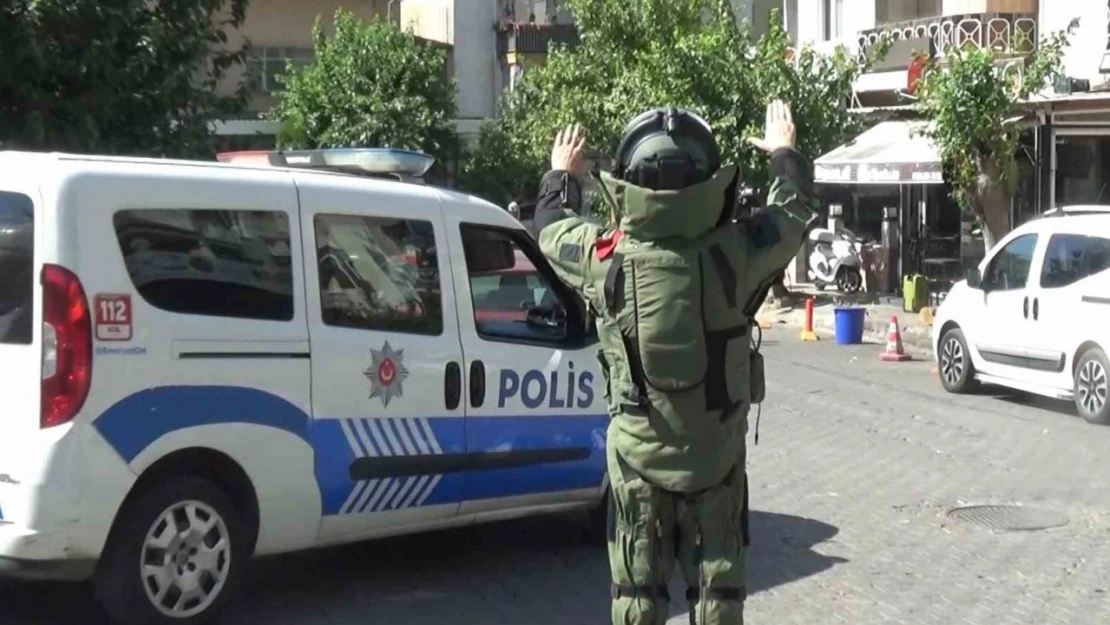 Balkondaki kadına polisten 'şüpheli valiz' uyarısı